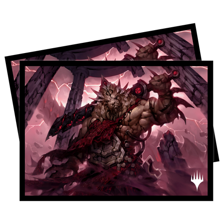 March of the Machine Brimaz, Blight of Oreskos Standard Deck Protector Sleeves (100ct) for Magic: The Gathering | Ultra PRO International