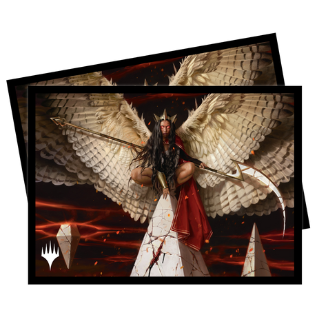 March of the Machine Kasla, the Broken Halo Standard Deck Protector Sleeves (100ct) for Magic: The Gathering | Ultra PRO International