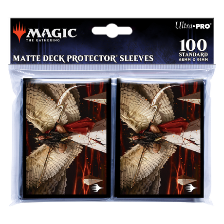 March of the Machine Kasla, the Broken Halo Standard Deck Protector Sleeves (100ct) for Magic: The Gathering | Ultra PRO International