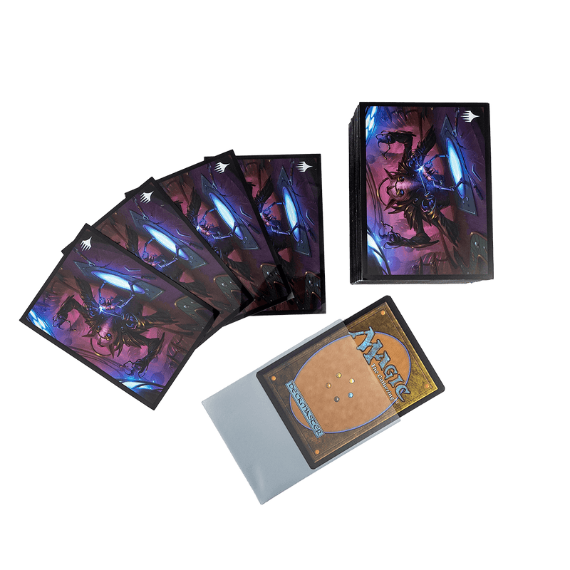 March of the Machine Gimbal, Gremlin Prodigy Standard Deck Protector Sleeves (100ct) for Magic: The Gathering | Ultra PRO International
