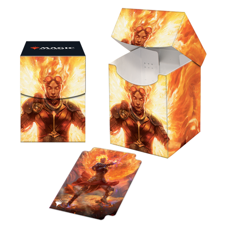 March of the Machine Chandra, Hope’s Beacon 100+ Deck Box for Magic: The Gathering | Ultra PRO International