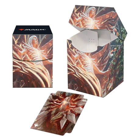 March of the Machine Wrenn and Realmbreaker 100+ Deck Box for Magic: The Gathering | Ultra PRO International