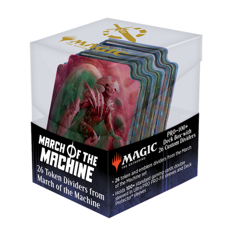 March of the Machine Token Dividers with Deck Box for Magic: The Gathering | Ultra PRO International