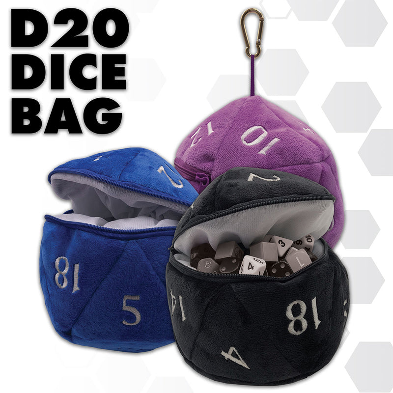 D20 Plush Dice Bag | Ultra PRO International