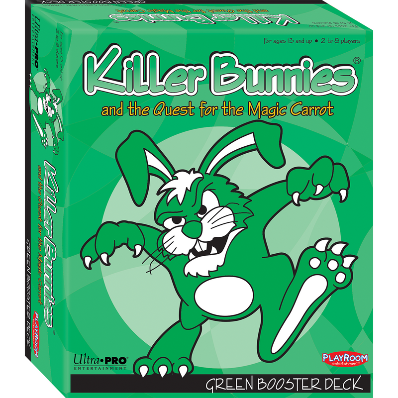 Killer Bunnies Quest Green Booster | Ultra PRO Entertainment