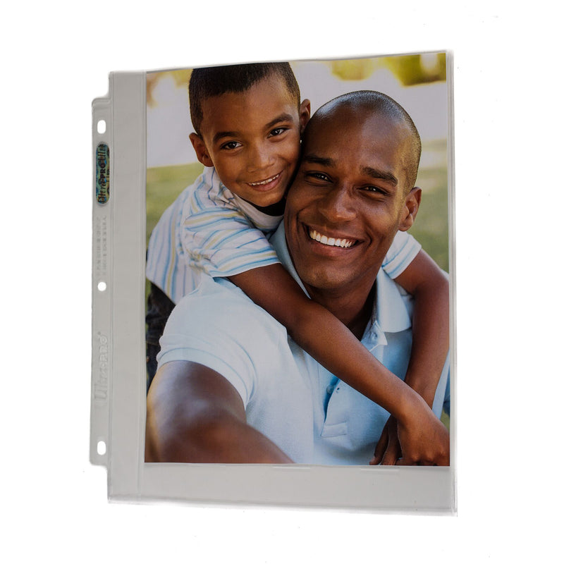 3-Hole Clear 8" x 10" Photo Pages | Ultra PRO International