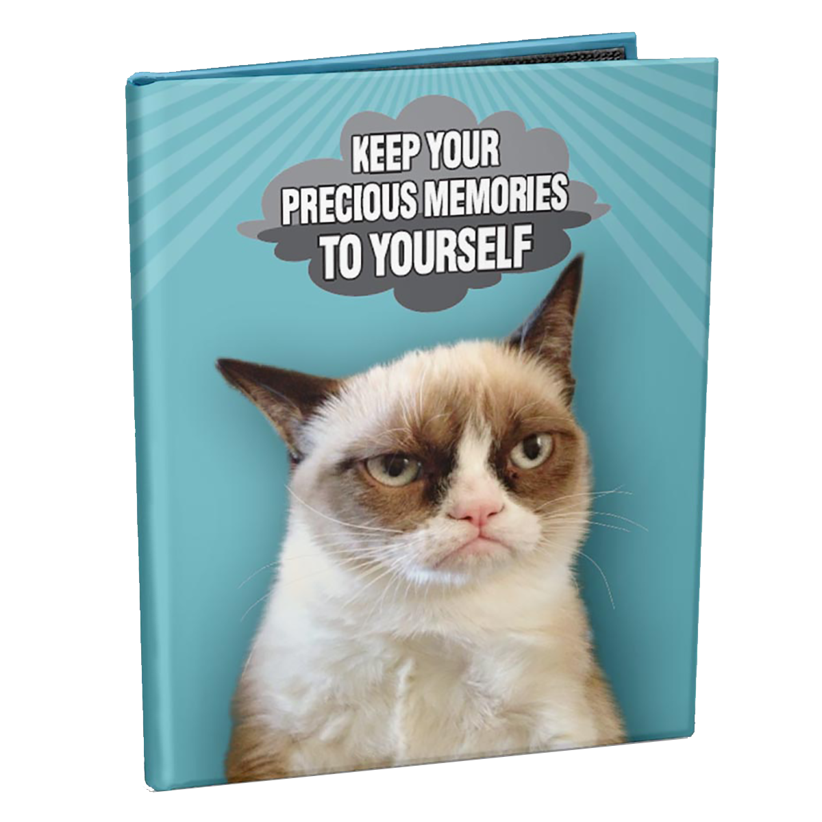 Grumpy Cat Memories Mini Photo Album for 4" x 6" Prints with Sticker Sheets | Ultra PRO International