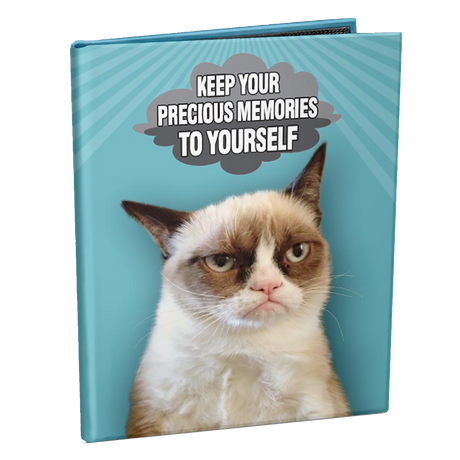 Grumpy Cat Memories Mini Photo Album for 4" x 6" Prints with Sticker Sheets | Ultra PRO International