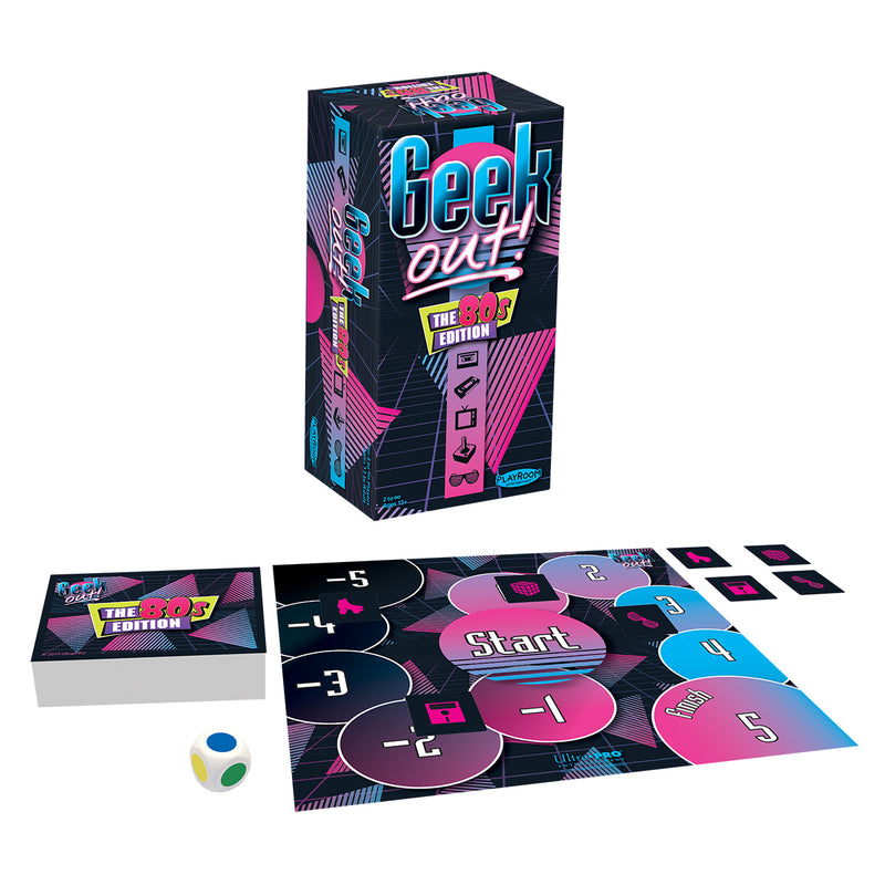 Geek Out! Trivia Party Game: The 80s Edition | Ultra PRO Entertainment