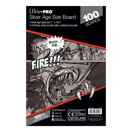 Silver Age Size Comic Boards (100ct) | Ultra PRO International