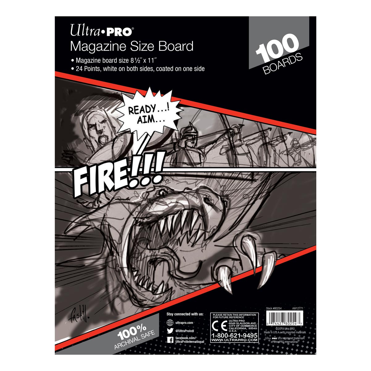 Magazine Size Comic Boards (100ct) | Ultra PRO International