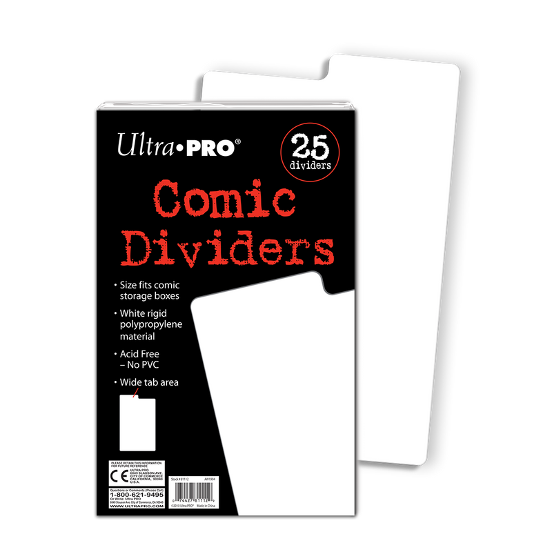 Ultra PRO Comic Dividers | Ultra PRO International