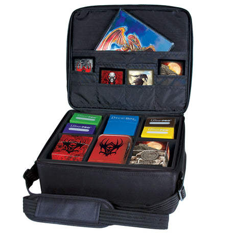 Portable Gaming Case with Red Trim | Ultra PRO International