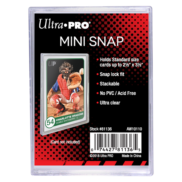 Mini Snap Card Holder  Ultra PRO International