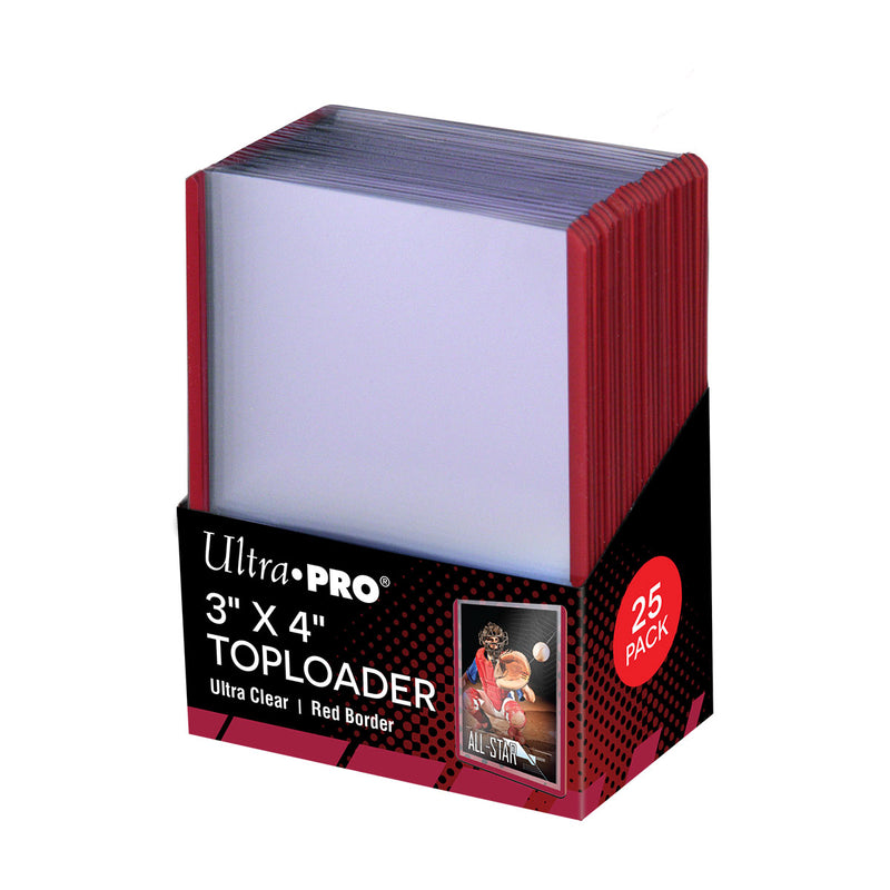 Ultra Pro 100 x Regular Toploader 3 x 4 + 100 Soft Sleeves