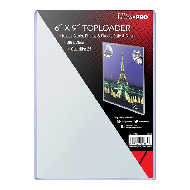 6" x 9" Toploader (25ct) | Ultra PRO International