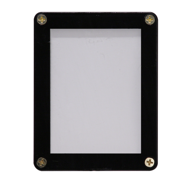 1-Card Black Frame Screwdown Holder | Ultra PRO International