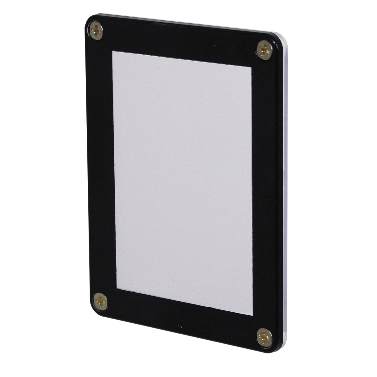 1-Card Black Frame Screwdown Holder | Ultra PRO International