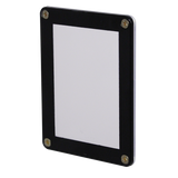 1-Card Black Frame Screwdown Holder | Ultra PRO International