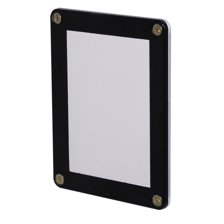 1-Card Black Frame Screwdown Holder | Ultra PRO International