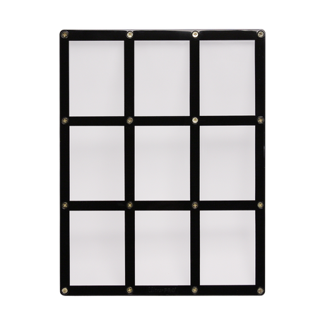 9-Card Black Frame Screwdown Holder | Ultra PRO International