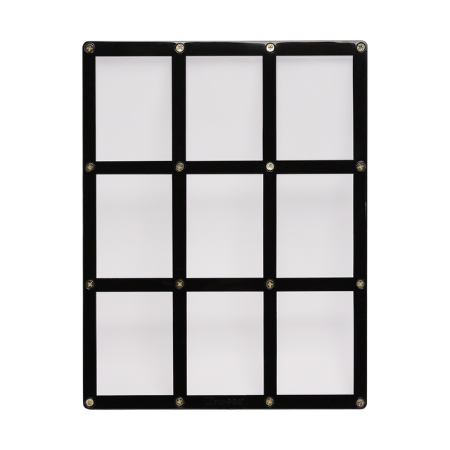 9-Card Black Frame Screwdown Holder | Ultra PRO International