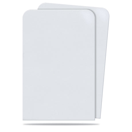 Semi-Rigid White Card Deck Dividers Pack (10ct) | Ultra PRO International