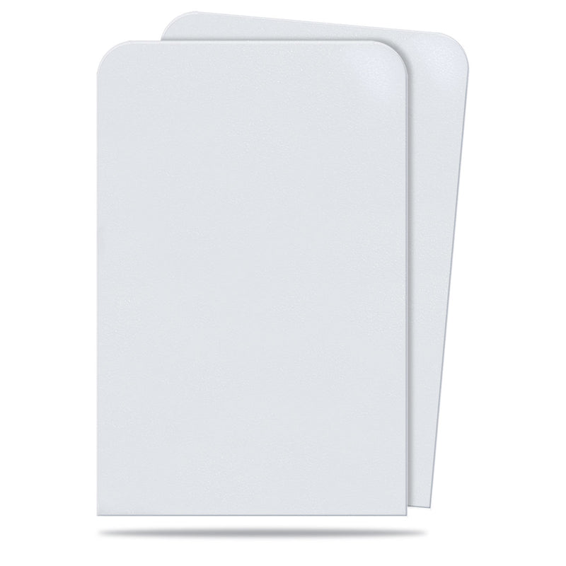 Semi-Rigid White Card Deck Dividers Pack (10ct)