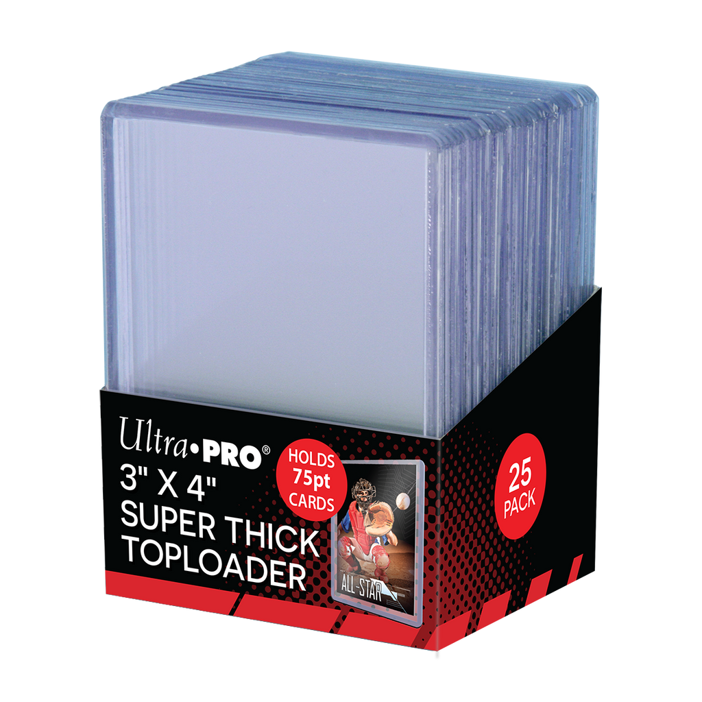 Ultra Pro 100 x Regular Toploader 3 x 4 + 100 Soft Sleeves