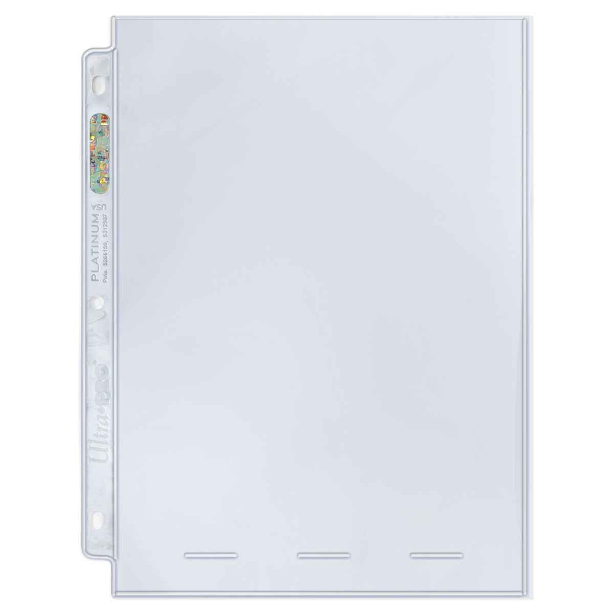 Ultra Pro Pagina's met 3 vakken (4x6) - 25 PAGINA'S Ultra Pro Pagina's met 3 vakken (4x6) - 25 PAGINA'S