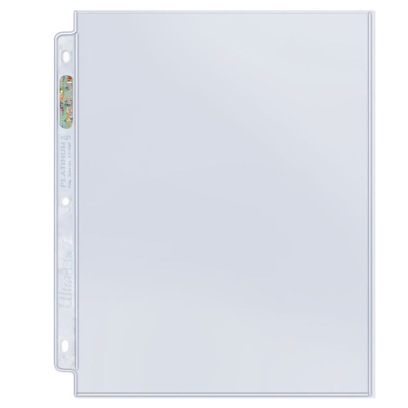 Ultra Pro 100 feuilles Silver classeur A4 Series 9 cases par page