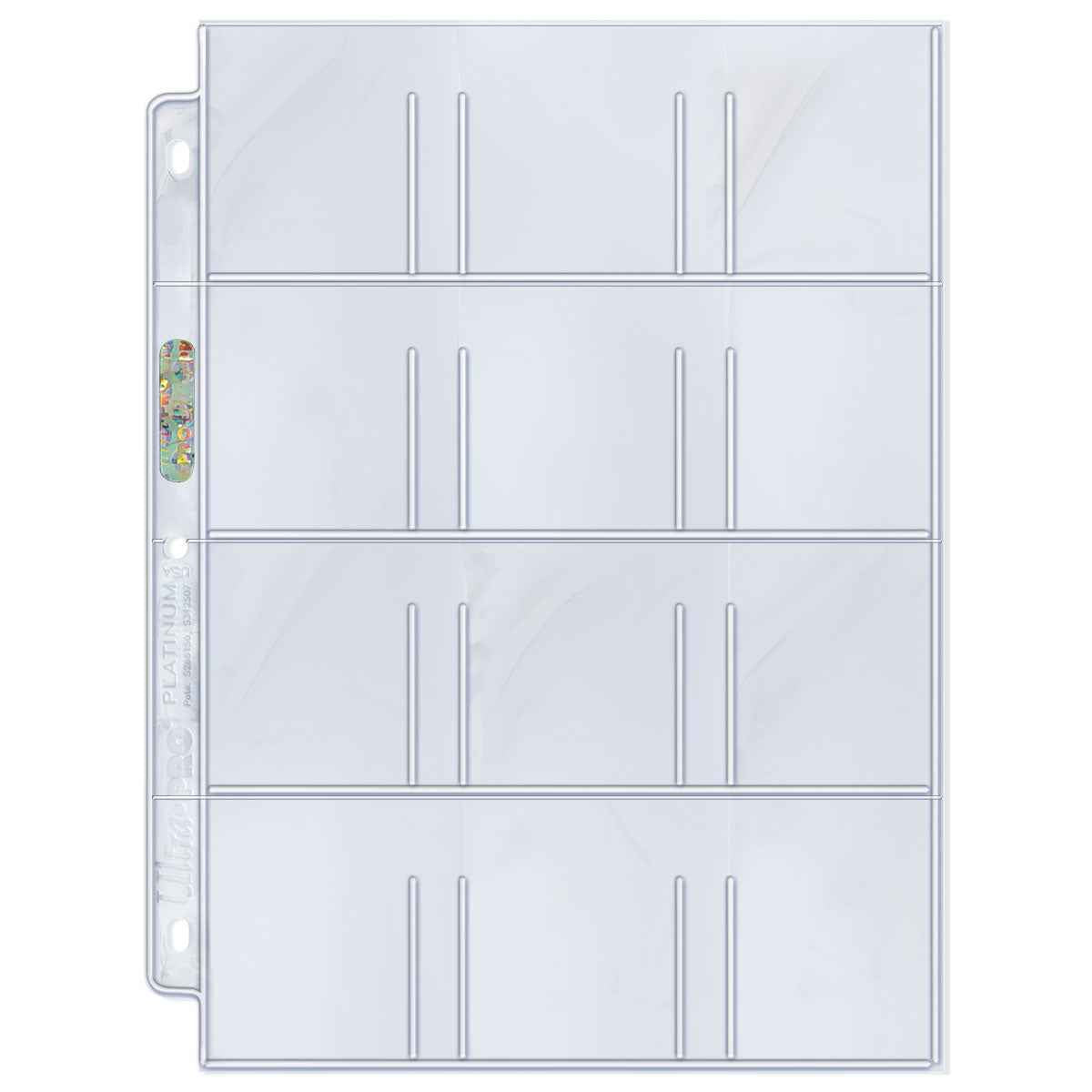 Ultra Pro 1-Pocket Page 8"x10" Platinum Pages Ultra Pro 1-Pocket Page 8"x10" Platinum Pages
