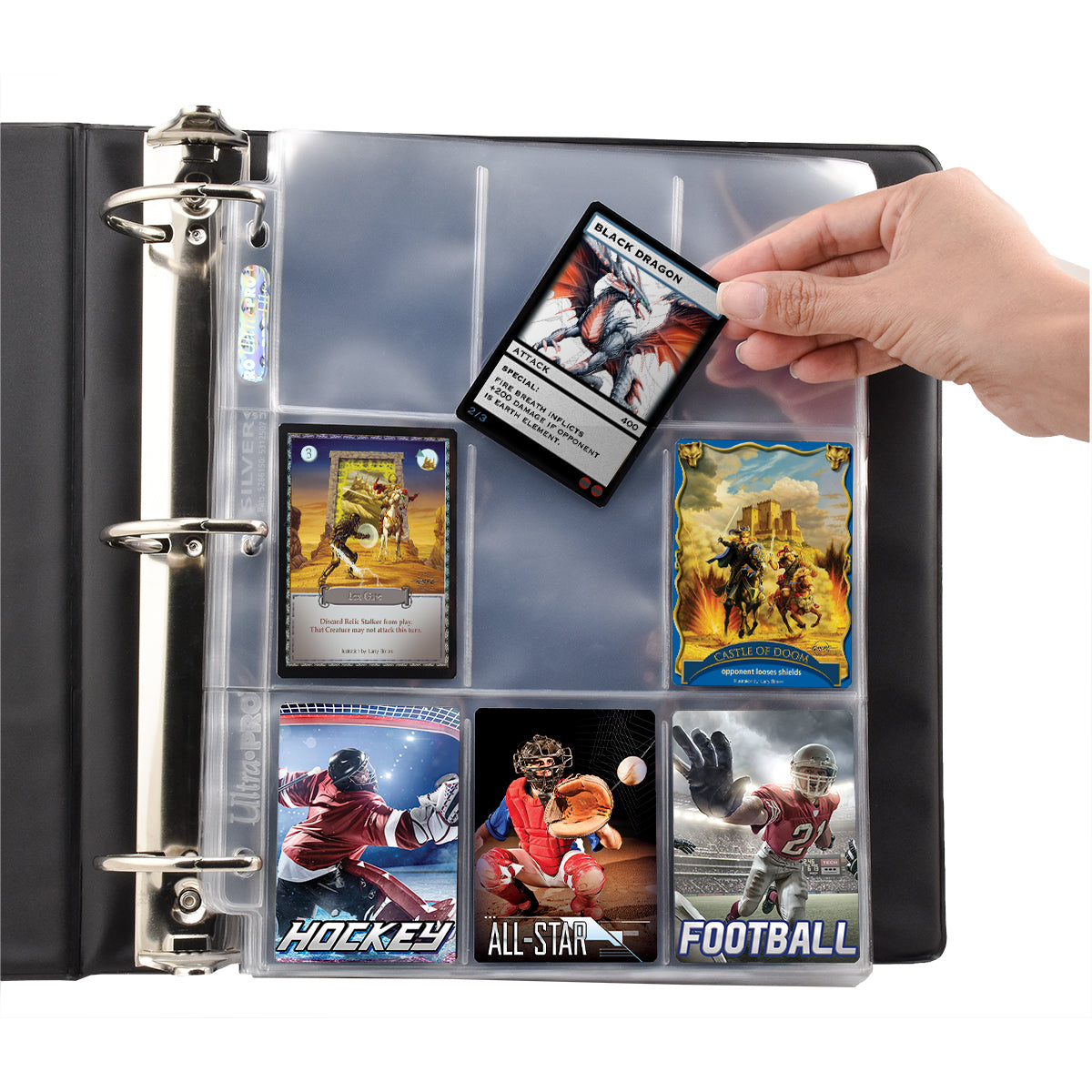 Legendary Protectors - Trading Card Game Supplies - 9 Pocket