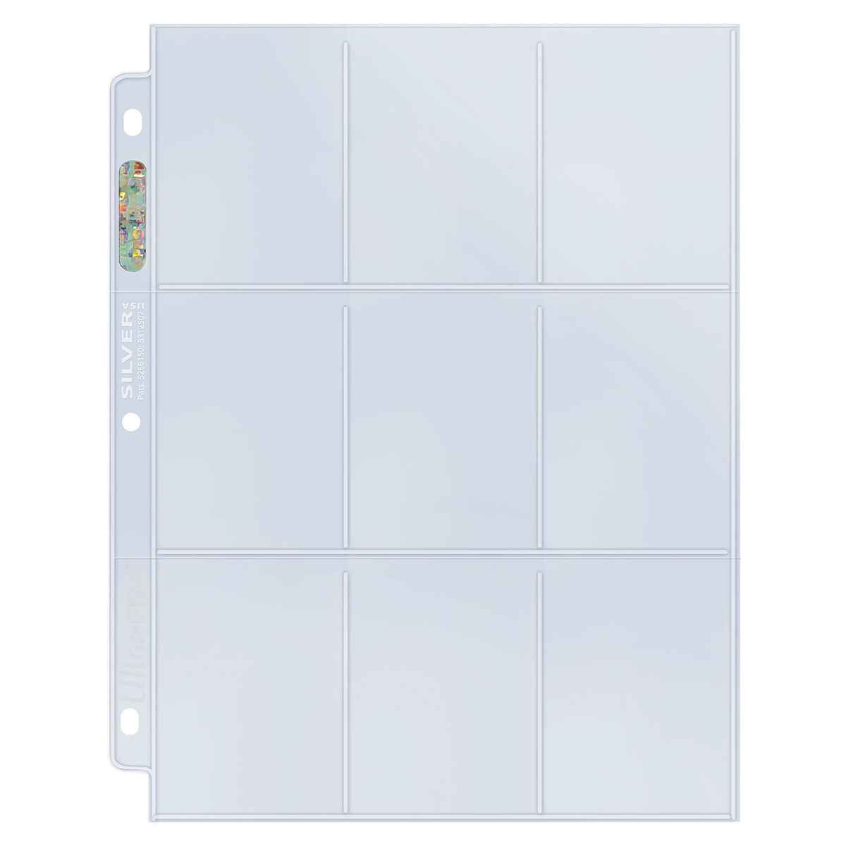 Ultra PRO Silver Series 9-Pocket Pages package