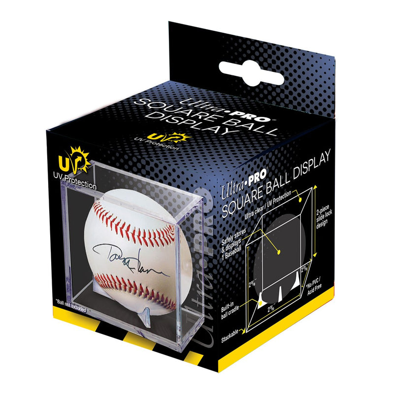 Baseball Clear Square Display Case with UV Block | Ultra PRO International