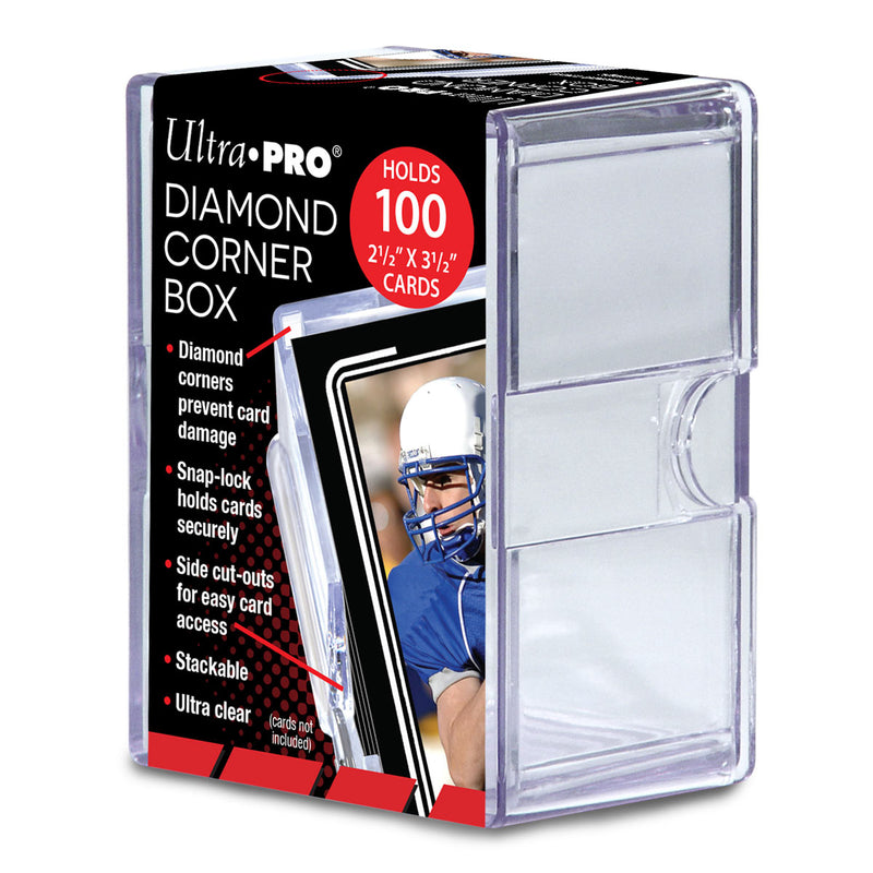 Diamond Corner 100+ Card Storage Box | Ultra PRO International