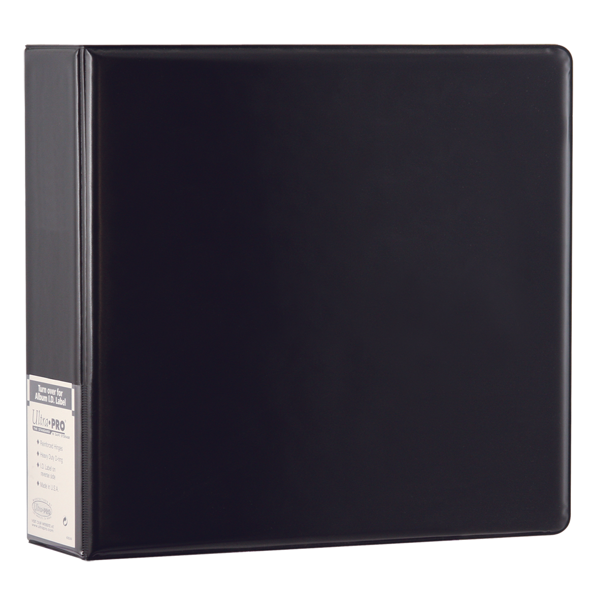 Ultra PRO three-inch black collector album