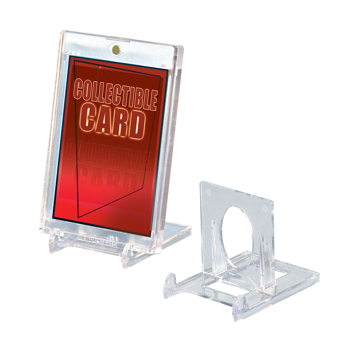 Small 2-Piece Card Holder Stands (5ct) | Ultra PRO International