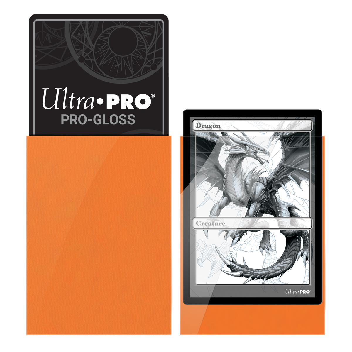 PRO-Gloss Orange Deck Protector Sleeves 50ct - Ultra PRO – Ultra