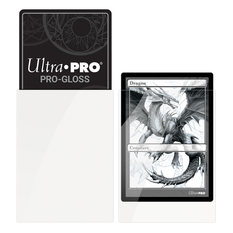 Ultra Pro Gloss Black Standard Deck Protector Sleeves (100)