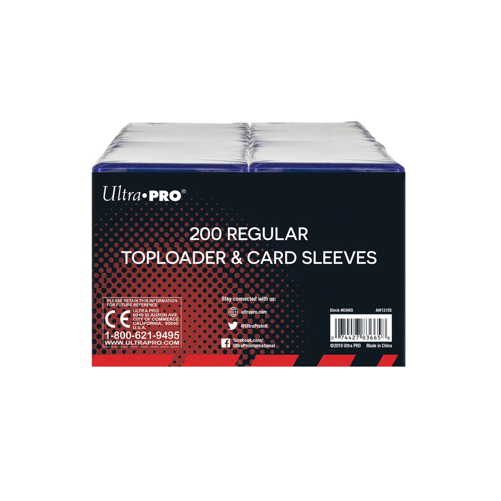 200-Pack Card Protector Set - 100 Toploaders & 100 Penny Sleeves For Trading Cards (3x4 Inch) Trading Card Storage Sleeves 200-Pack Card Protector Set - 100 Toploaders & 100 Penny Sleeves For Trading Cards (3x4 Inch) Trading Card Storage Sleeves
