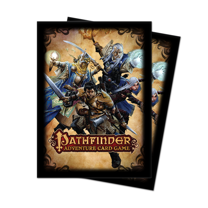 Pathfinder Characters Standard Deck Protector Sleeves (50ct) for Pathfinder Adventure Card Game | Ultra PRO International