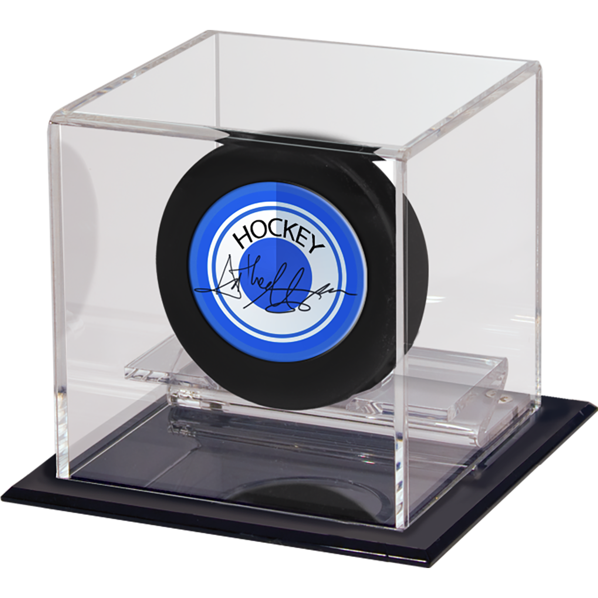 Baseball & Hockey Puck Z-Design Display Case | Ultra PRO International