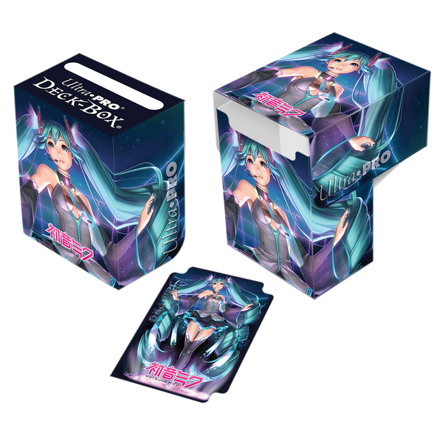 Debut Full-View Deck Box for Hatsune Miku | Ultra PRO International