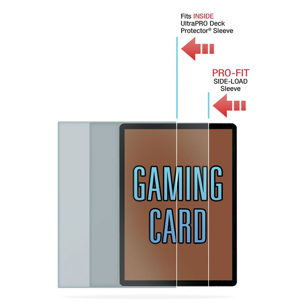 Ultra Pro PRO FIT Side Loading Inner Card Sleeves Standard Size