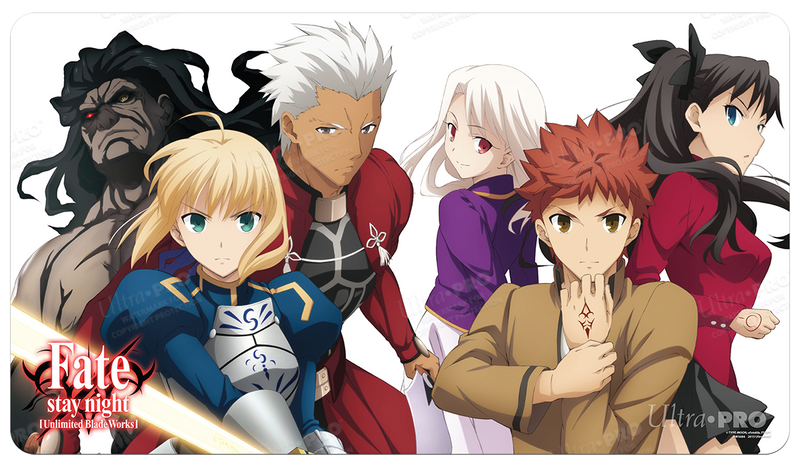 Main Characters Standard Gaming Playmat for Fate/stay night | Ultra PRO International