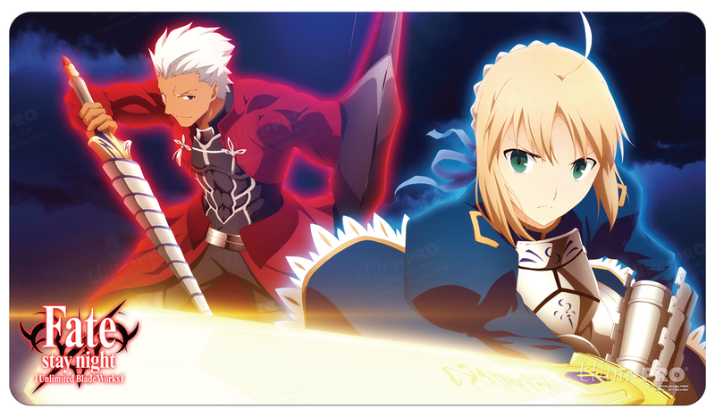 Archer & Saber Standard Gaming Playmat for Fate/stay night | Ultra PRO International