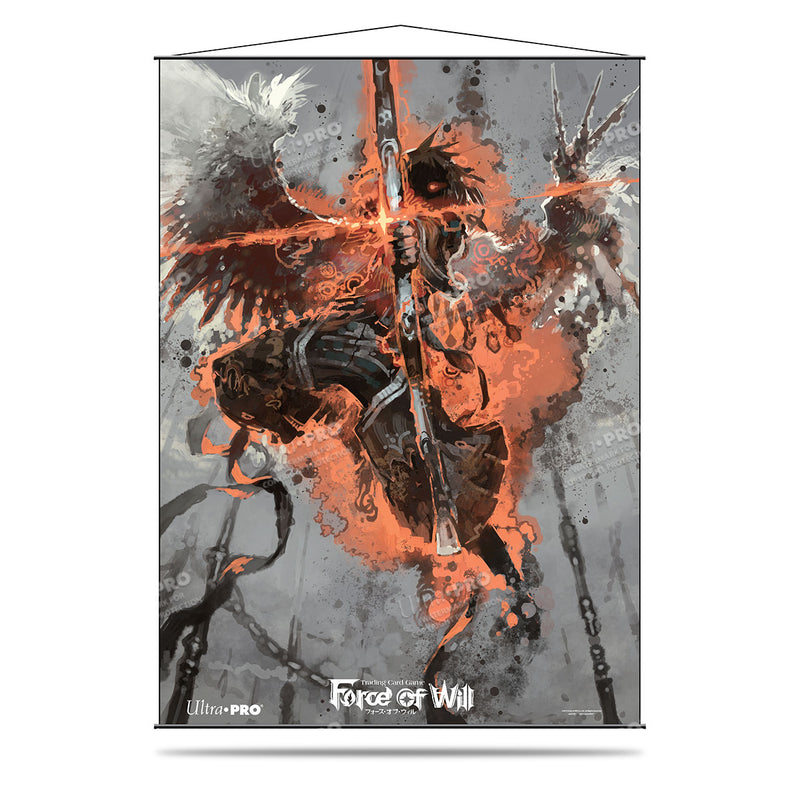 Dark Arla, the Shadow Wing Wall Scroll for Force of Will | Ultra PRO International