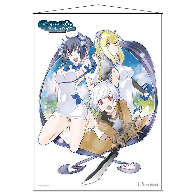 DanMachi Heroines Wall Scroll for Is It Wrong to Try to Pick Up Girls in a Dungeon? | Ultra PRO International