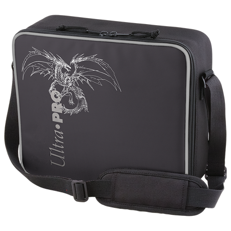 Deluxe Gaming Case Black Dragon with Silver Trim | Ultra PRO International